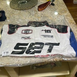 Set active racing jacket size small